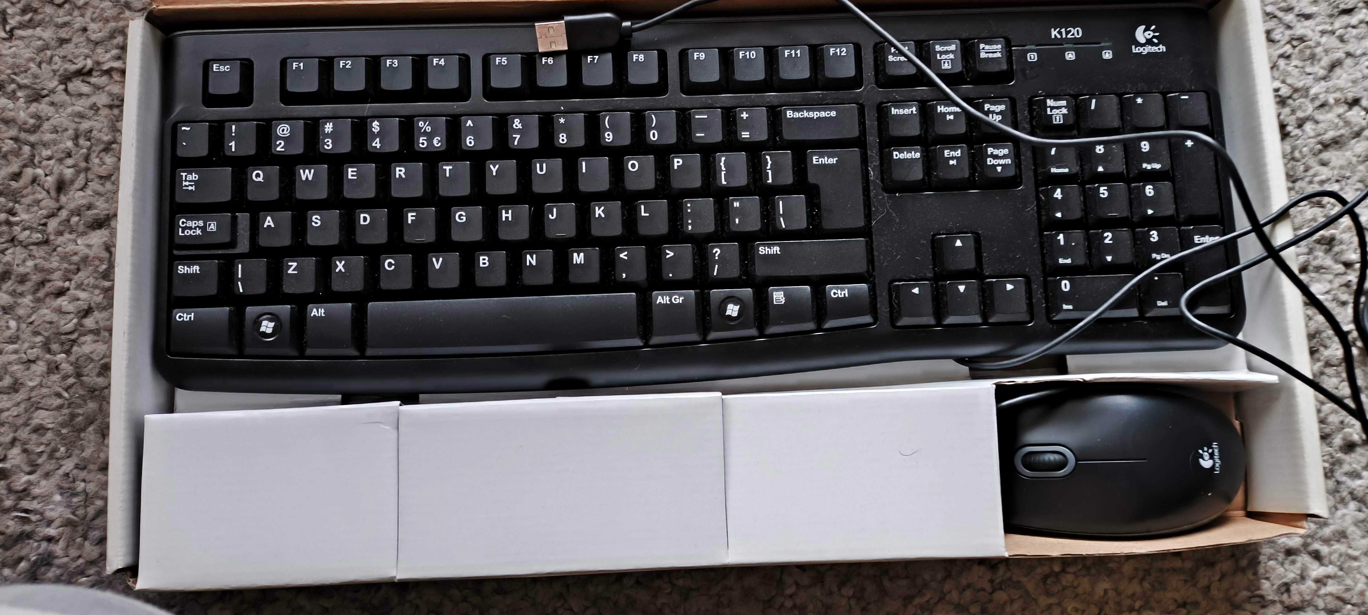 Logitech MK120-nowy zestaw klawiatura i mysz