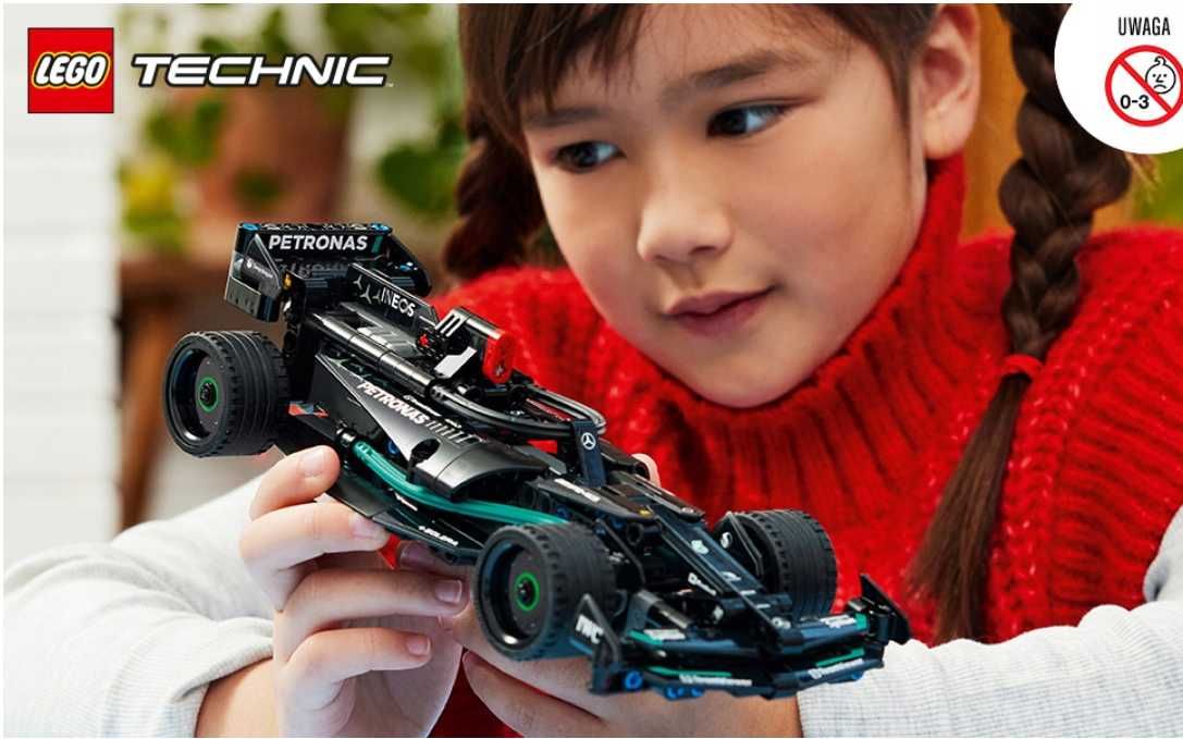 LEGO Technic Mercedes-AMG F1 Samochód Wyścigowy Zabawka Klocki Prezent