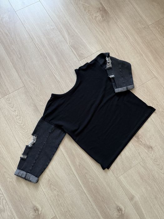 Zestaw paczka ubrań rozmiar XS/S jeansy swetry bluzki sukienki