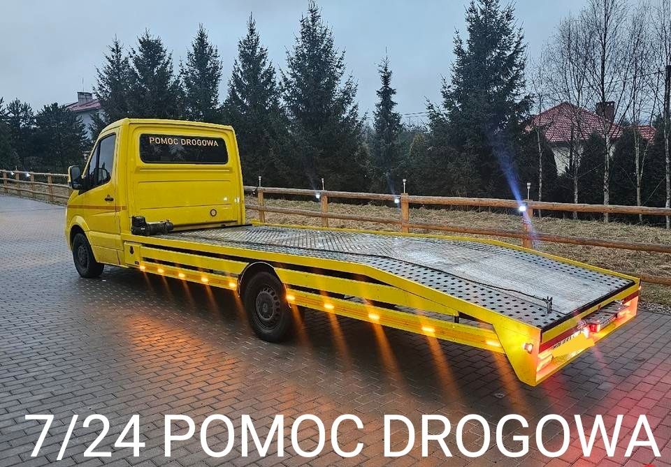 7/24 TANIO Pomoc Drogowa od 160zl,,autolaweta,Holowanie S3,Transport