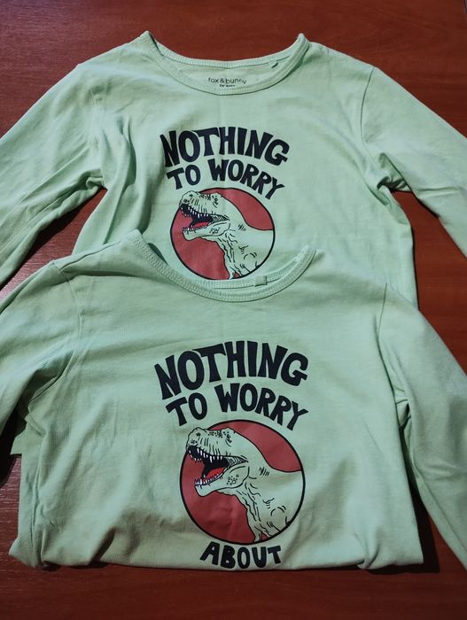 Zestaw bluzek długi rękaw