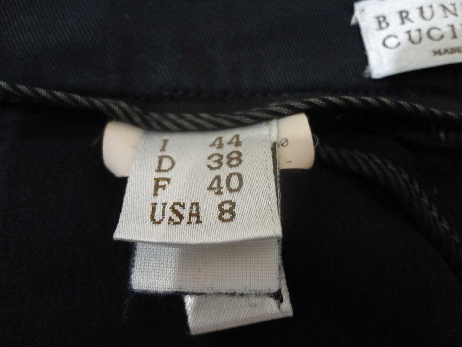 Brunello Cucinelli black tapered pants Оригинал!