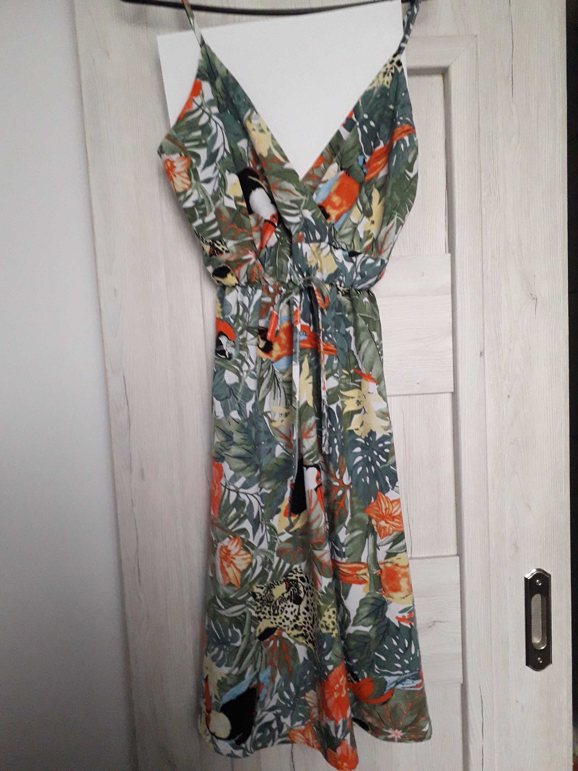 nowa sukienka letnia plażowa L/XL/XXL