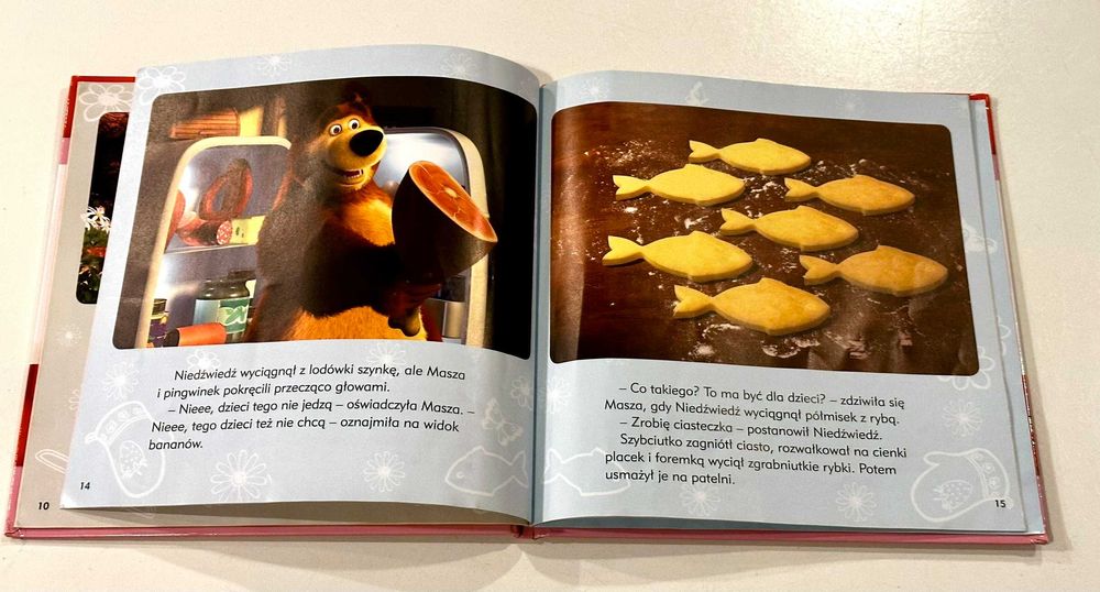 Masza i Niedźwiedź Podrzutek - Egmont - bardzo dobry-