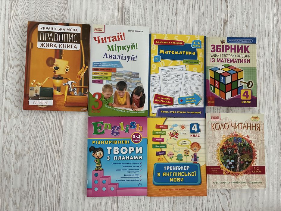 Набір навчальних матеріалів 1-4 клас