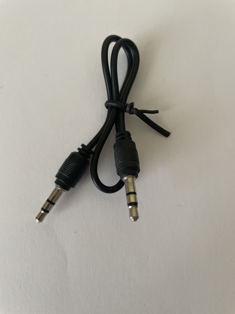 Kabel mini jack 28 cm nowy