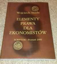 Elementy prawa dla ekonomistów Wojciech Siuda