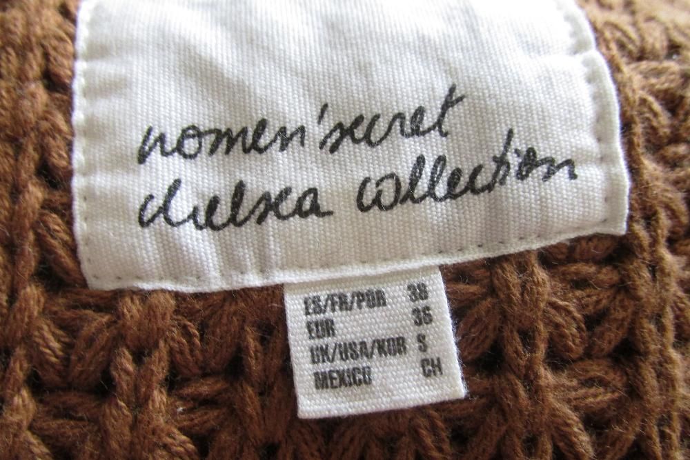 Colete camel Women Secret