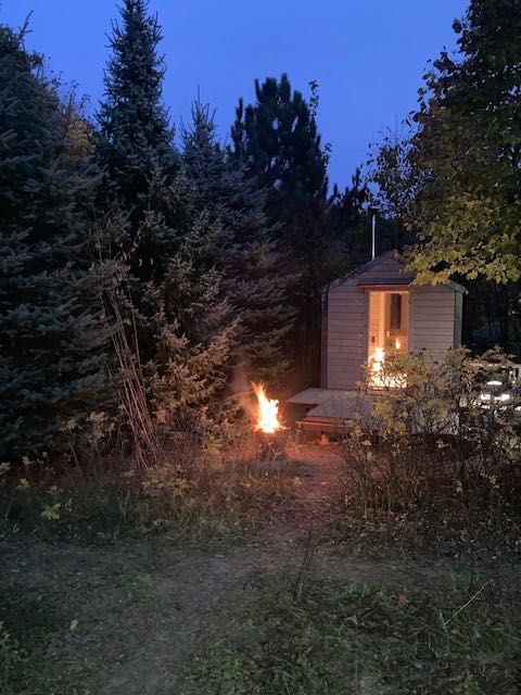 Sauna w lesie na wyłączność, 10 min od centrum Lublina, relaks i grill