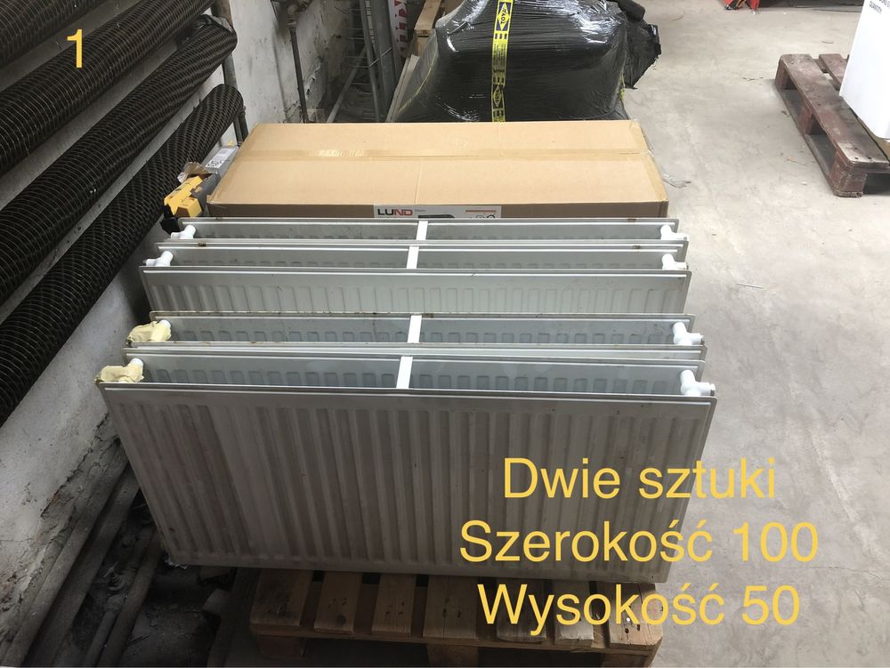 Grzejniki używane z demontażu bezpyłowe