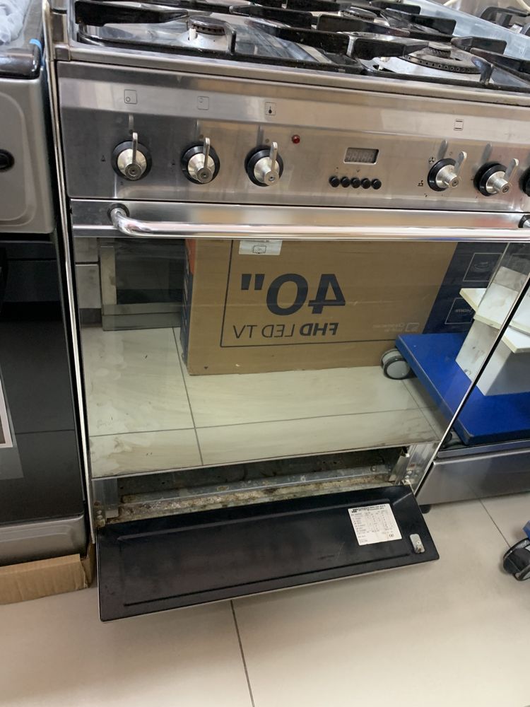 Комбінована Плита SMEG нержавійка