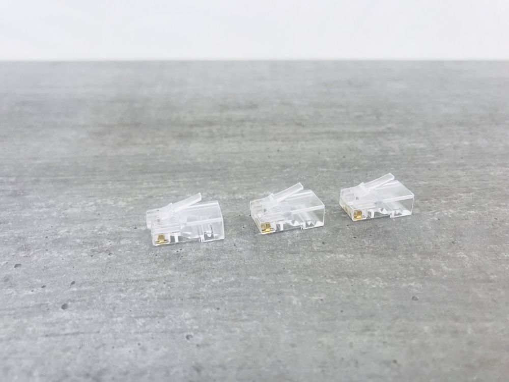 Lan коннектор Rj-45 сетевой RJ45 Cat-5E для интернета видеонаблюдения