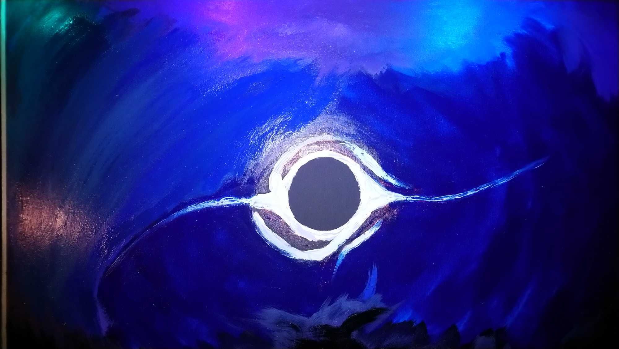 Piąty wymiar astralny. Obraz sztuka nowoczesna, autor Robert Preys