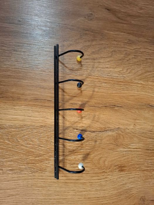 Wieszak metalowy - vintage