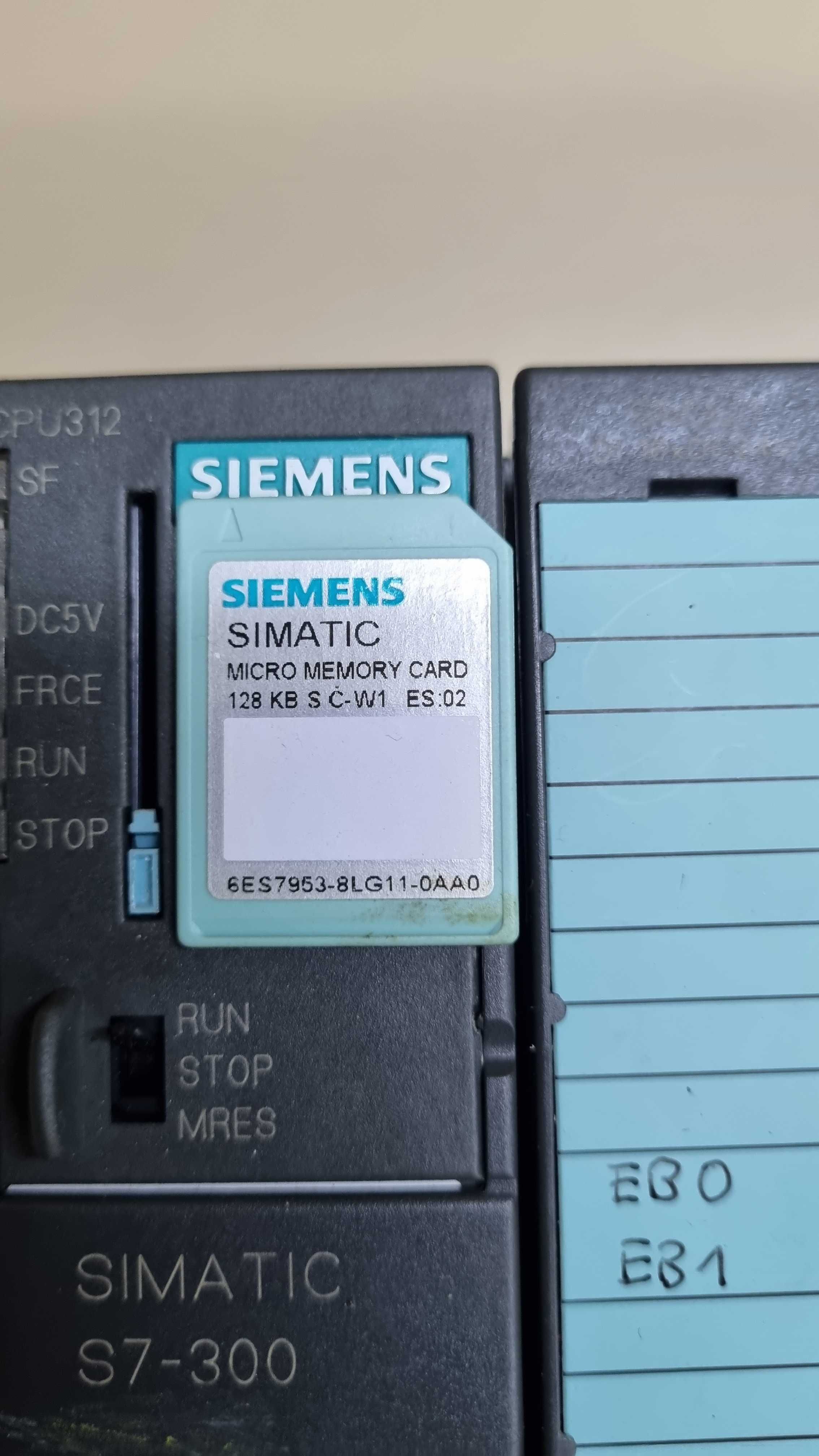 Siemens PLC 6ES7312-1AE13-0AB0 2x 16 DI  2x8DO