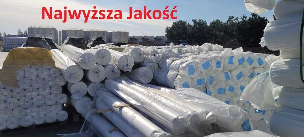 NAJŚILNIEJSZA Geowłóknina drogowa do 5m.6m POLIPROPYLEN 200g 300g 400g
