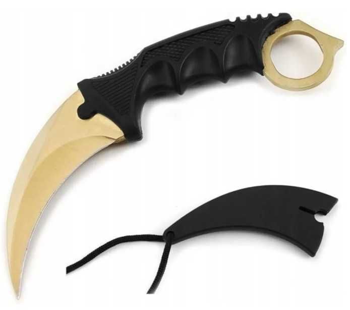 Nóż taktyczny typ karambit kosa pazur cs etu