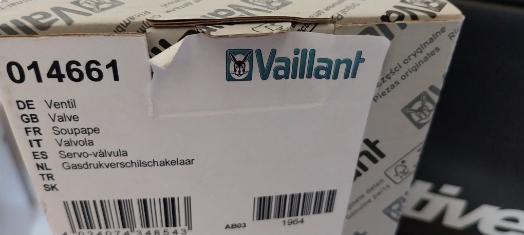Servo Válvula de gás Vaillant (usada)