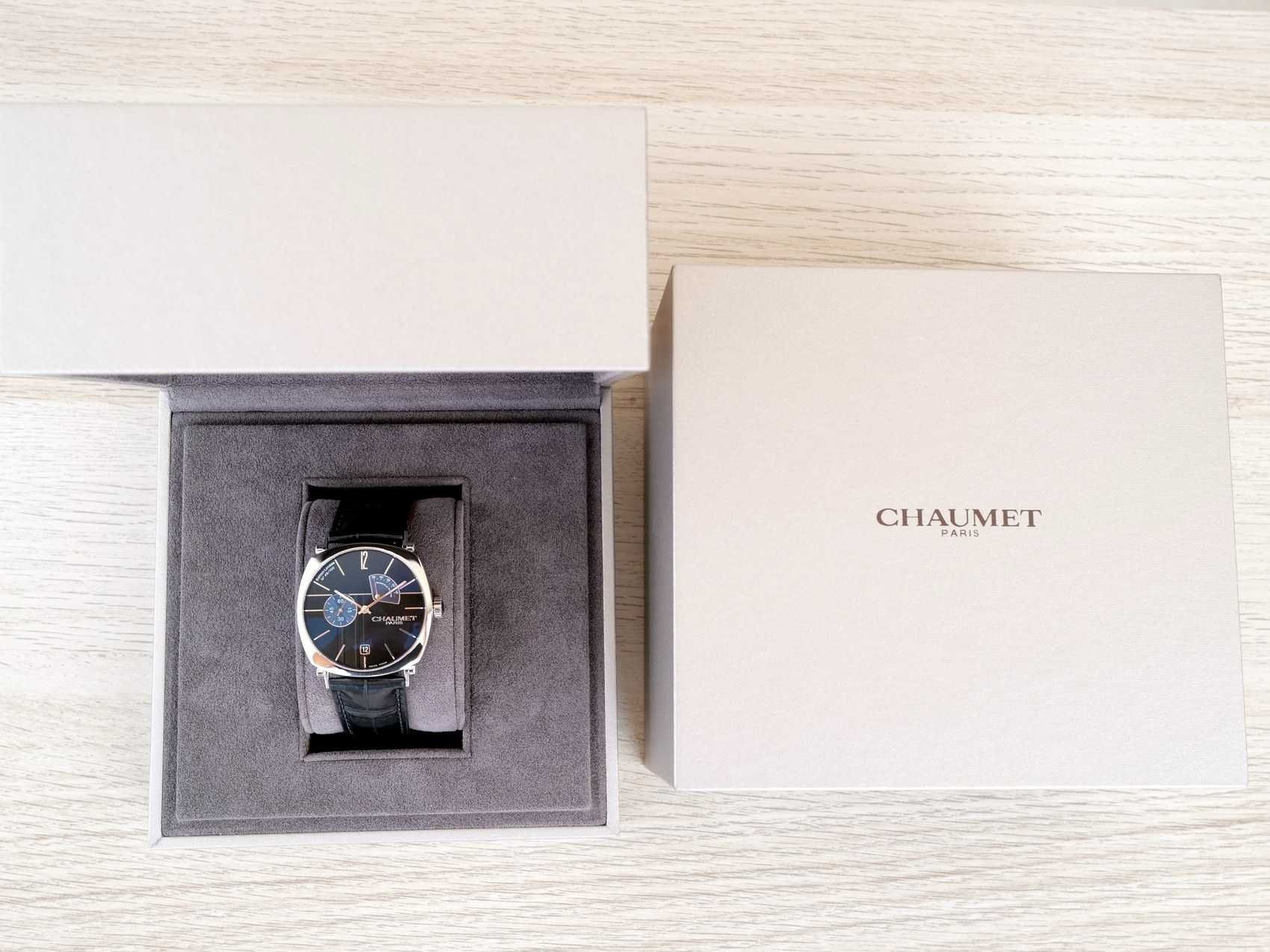 Chaumet Dandy Power Reserve De Marche Limited Edition 18K White Gold