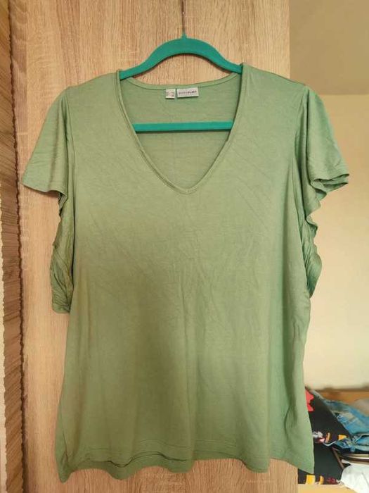 Jasnozielona bluzka Bonprix Bodyflirt 40/42