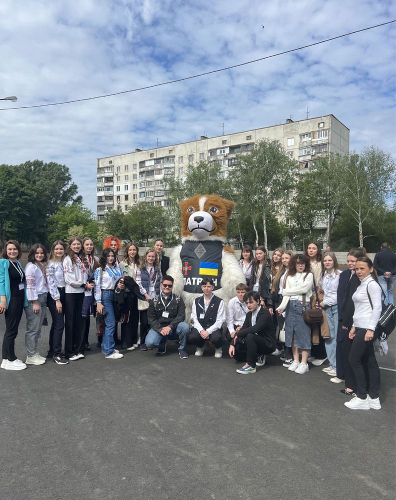 Пес Патрон Харьков , Поздравление Патрона , Аниматор Патрон