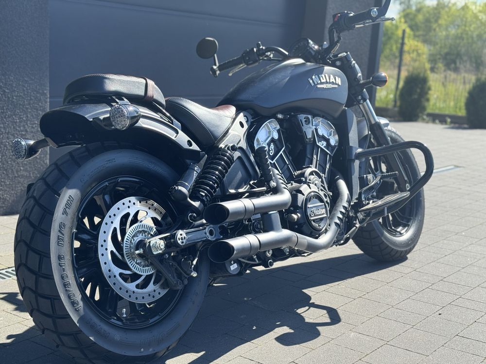 Indian scout bobber MAŁY PRZEBIEG PL SALON, Serwis ASO