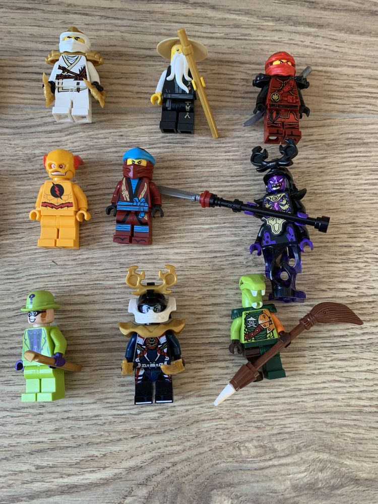 Figurki LEGO Star Wars, Ninjago, DC