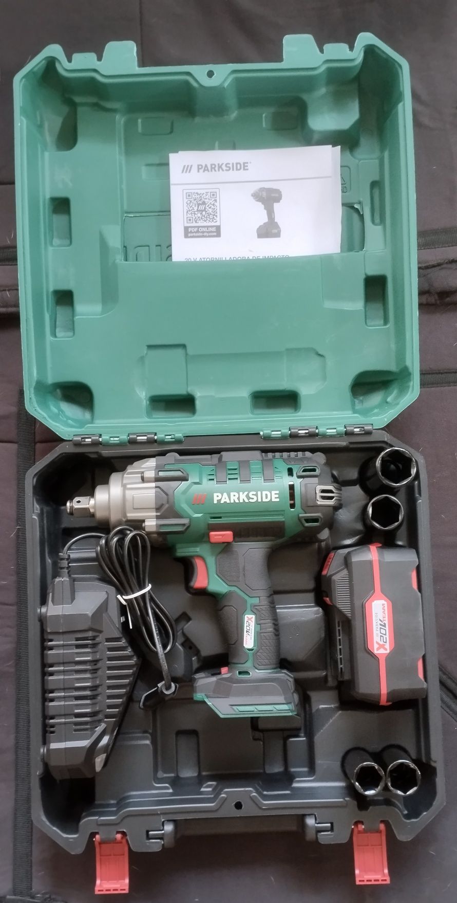 Aparafusadora de impacto Parkside nova
