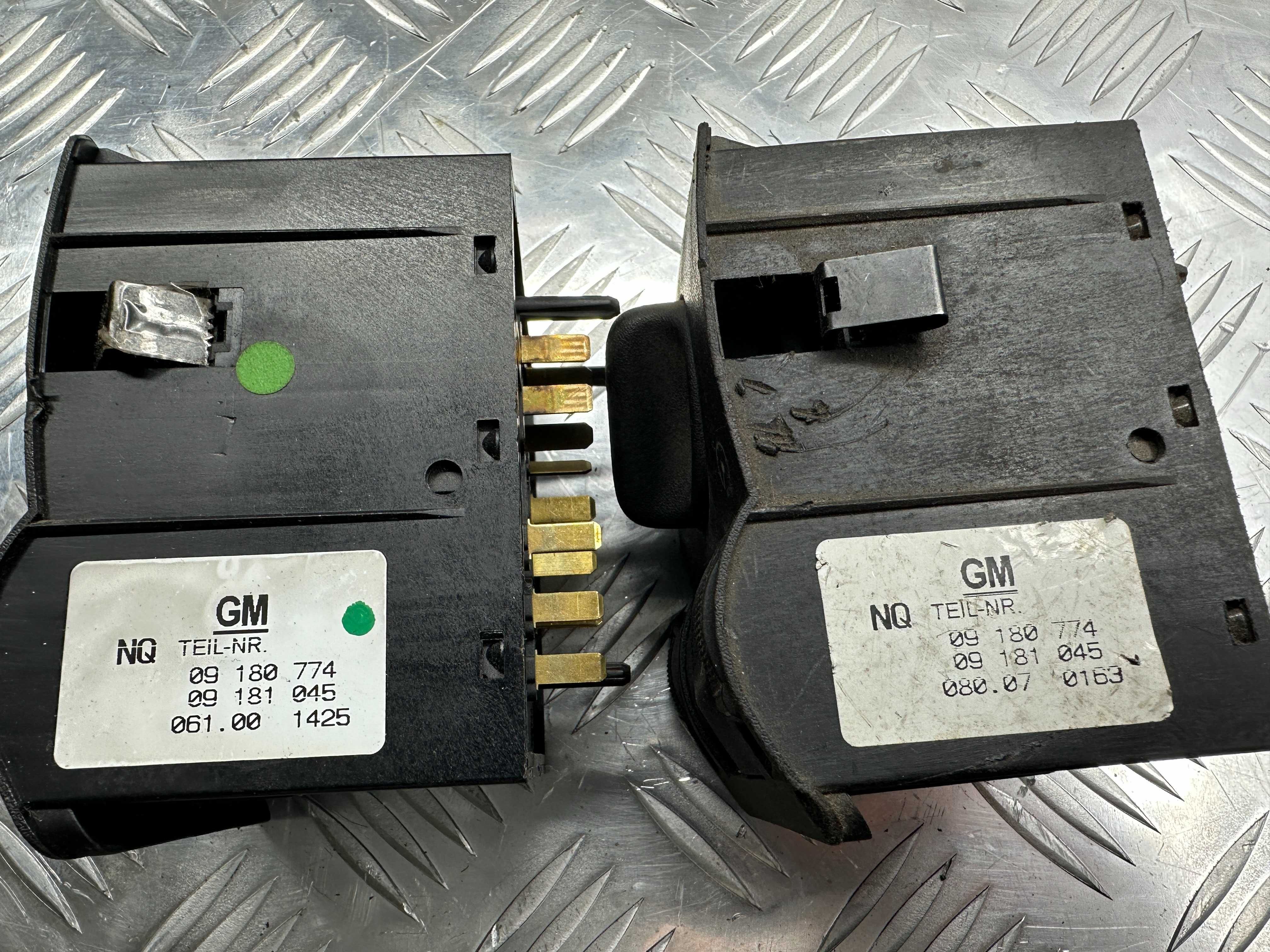 Переключатель Блок управления света фар opel astra G  09180774