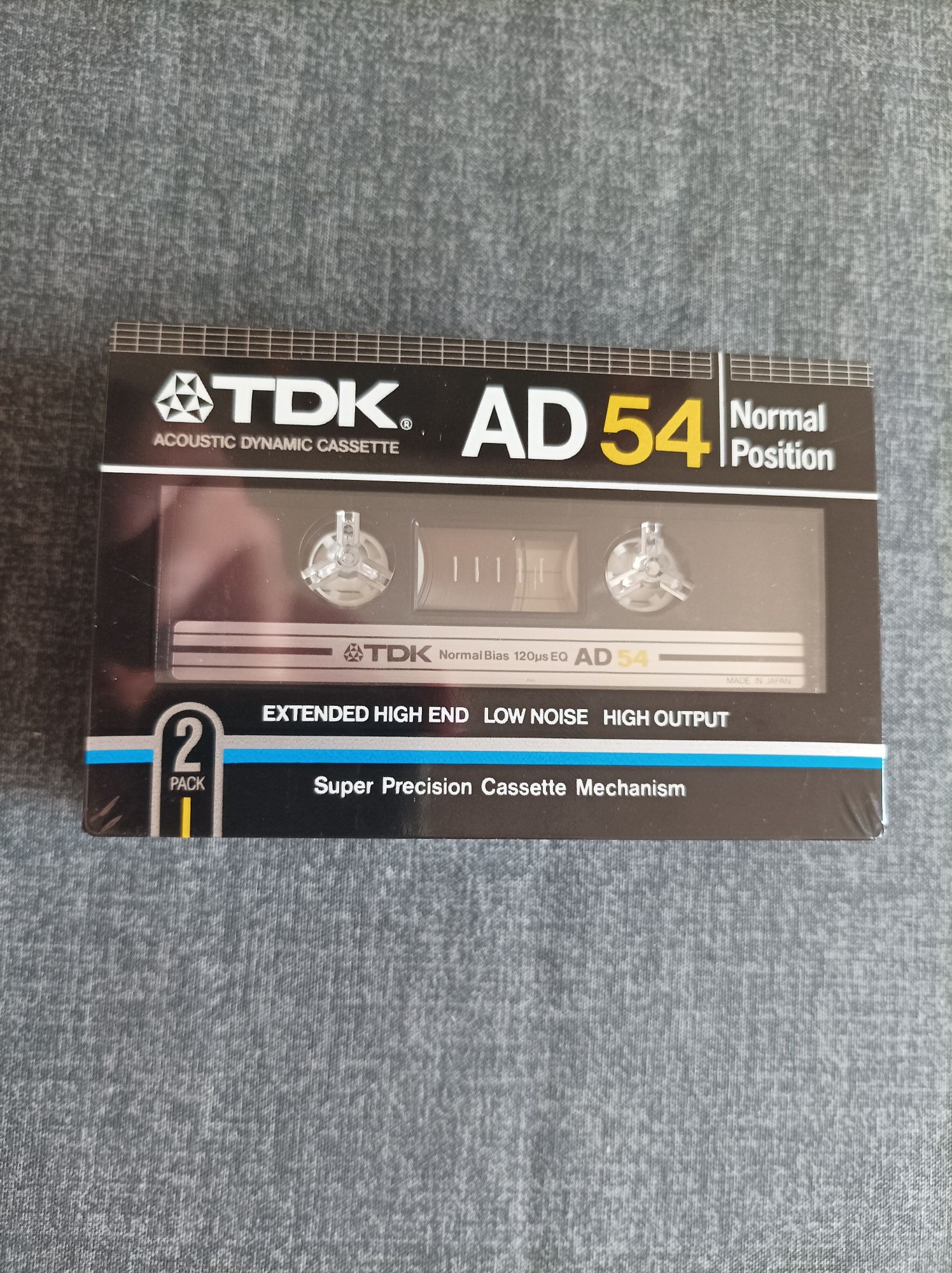 Kaseta TDK AD 54 , 2 PACK , 1982 rok , Na rynek Japoński