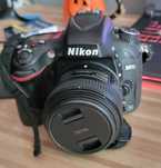 Nikon D610 + Nikkor 58mm f/1:1,8G SWM Aspherical + oryginalne pudełko