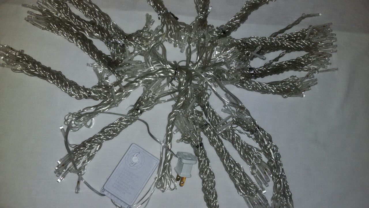 Гірлянди, гирлянда штора 3*3