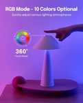 Lampa Nocna Stołowa Magnetycza Kolory RGB LED LALAVON do Domu i Ogrodu