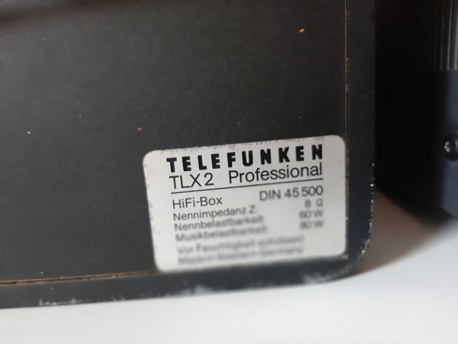 Kolumny TELEFUNKEN  TLX 2 Okazja