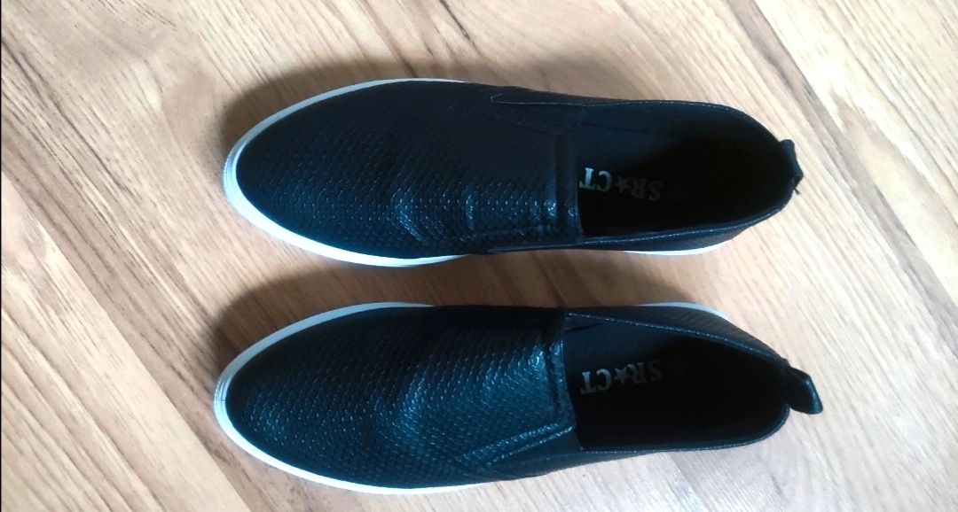 Espadryle trampki mokasyny wsuwane r. 39/40