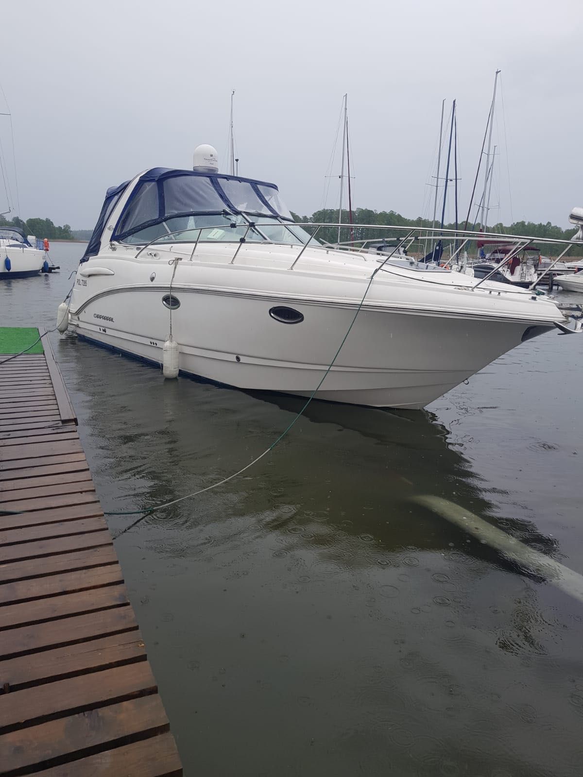 Łódź motorowa Chaparral 290 volvo penta DIESEL salon PL nie Maxum, bay
