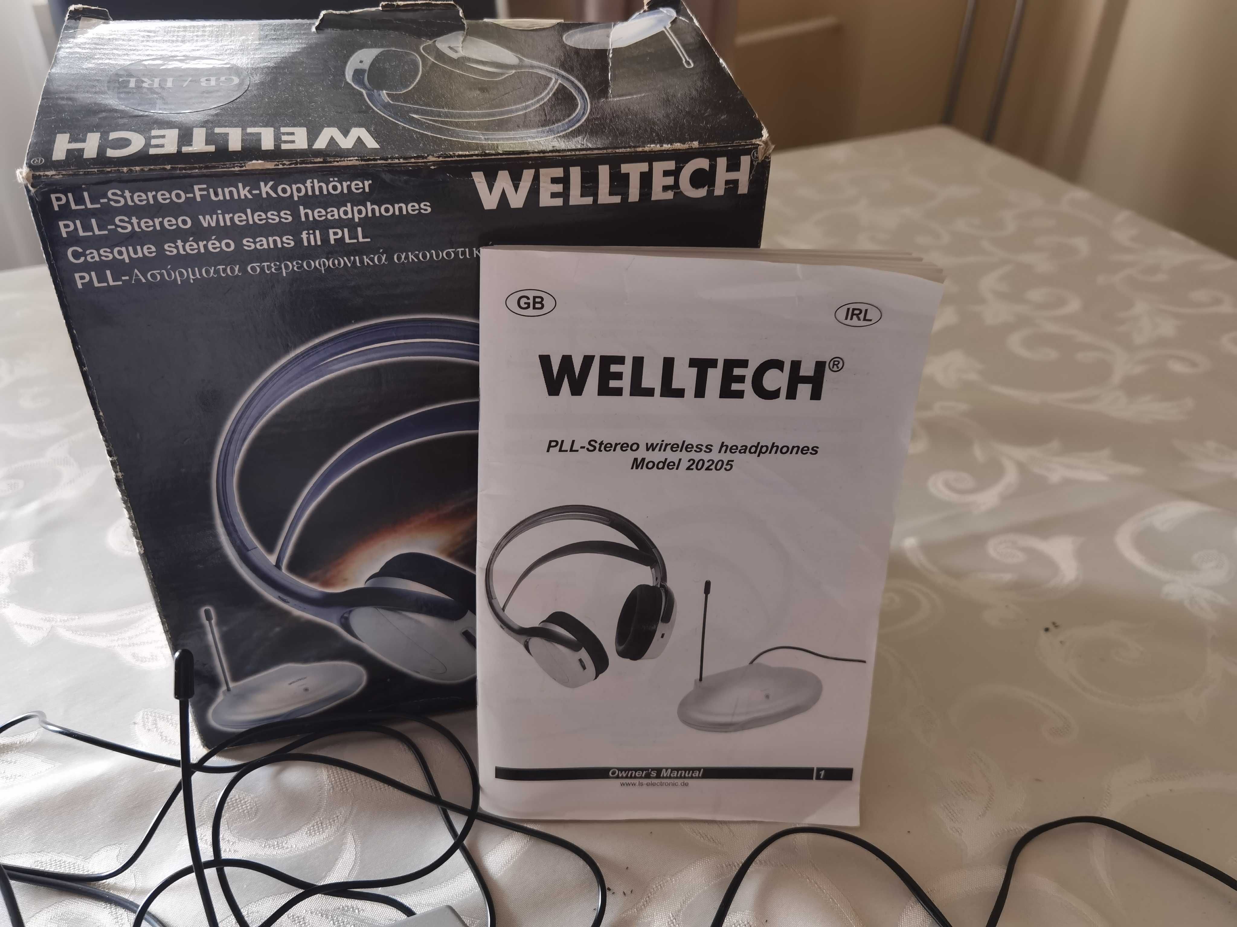 Słuchawki bezprzewodowe Welltech