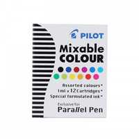 naboje Pilot Parallel Pen mix kolorów 12 sztuk