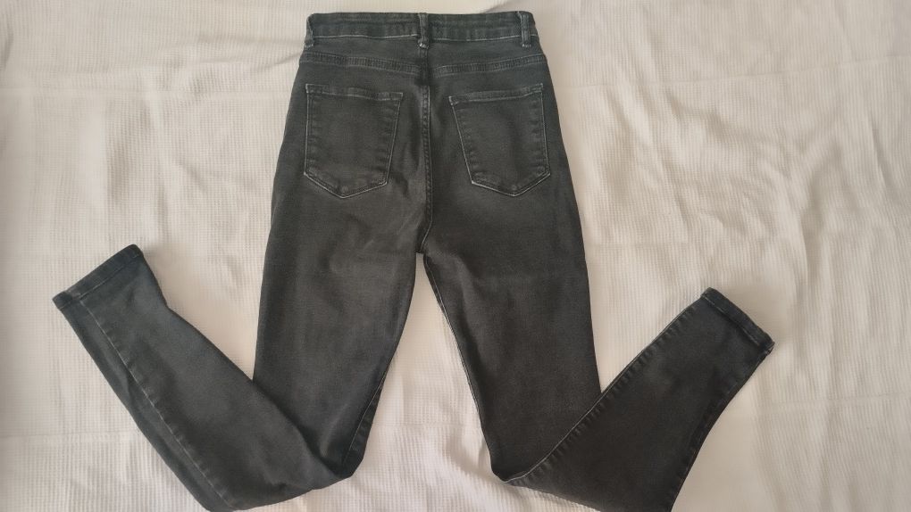Скини джинсы черные