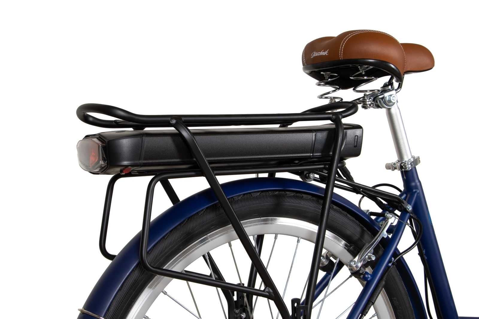 ROWER elektryczny VELOTRADE LUX CZERWONY 26 tani stylowy raty gwarancj