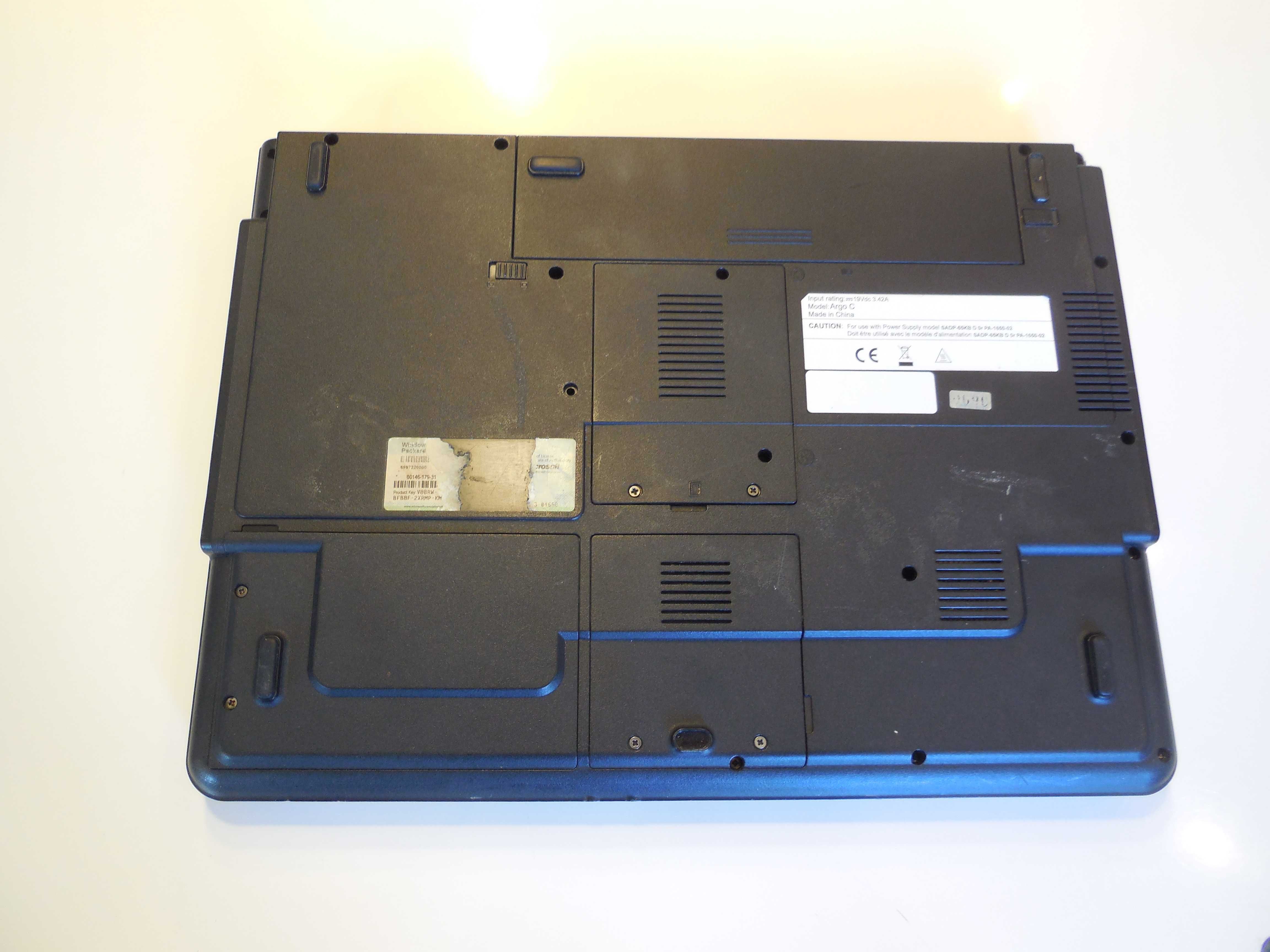 Laptop Packart Bell EasyNote Agro C na części płyta gł procesor akum