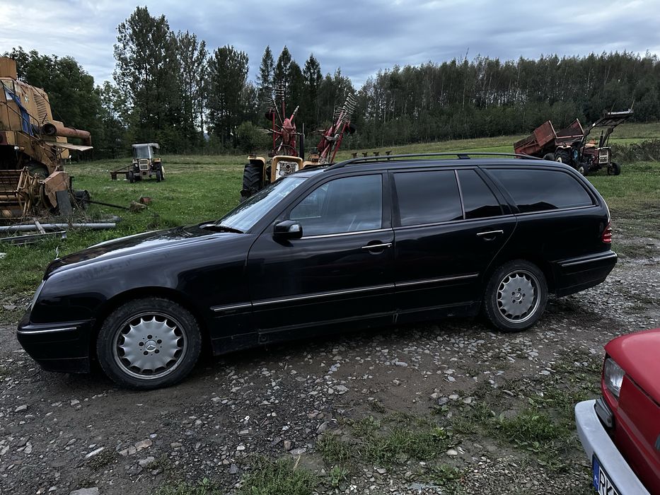 Mercedes w210/avangarde/4matic/3.2v6 gaz/zamienie za motocykl/wsk/mz/