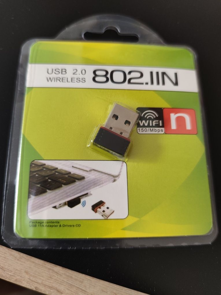 Karta sieciowa INI Wi-Fi 802.11 N USB nowa
