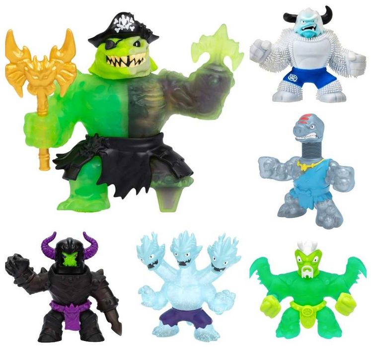 Гуджитсу GooJitZu Ультра редкие Ultra Rare Рок Джо Йети Орбитокс Гидра