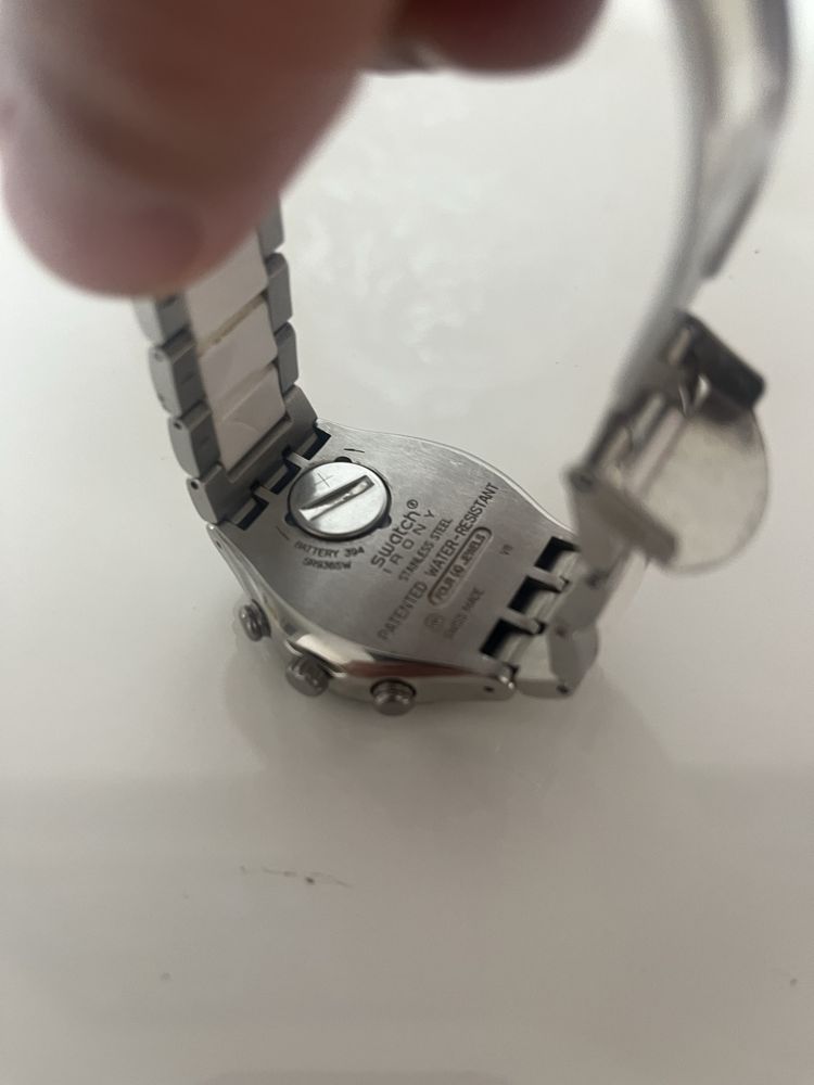 SWATCH Irony Chrono Stainless , модель: YCS511G