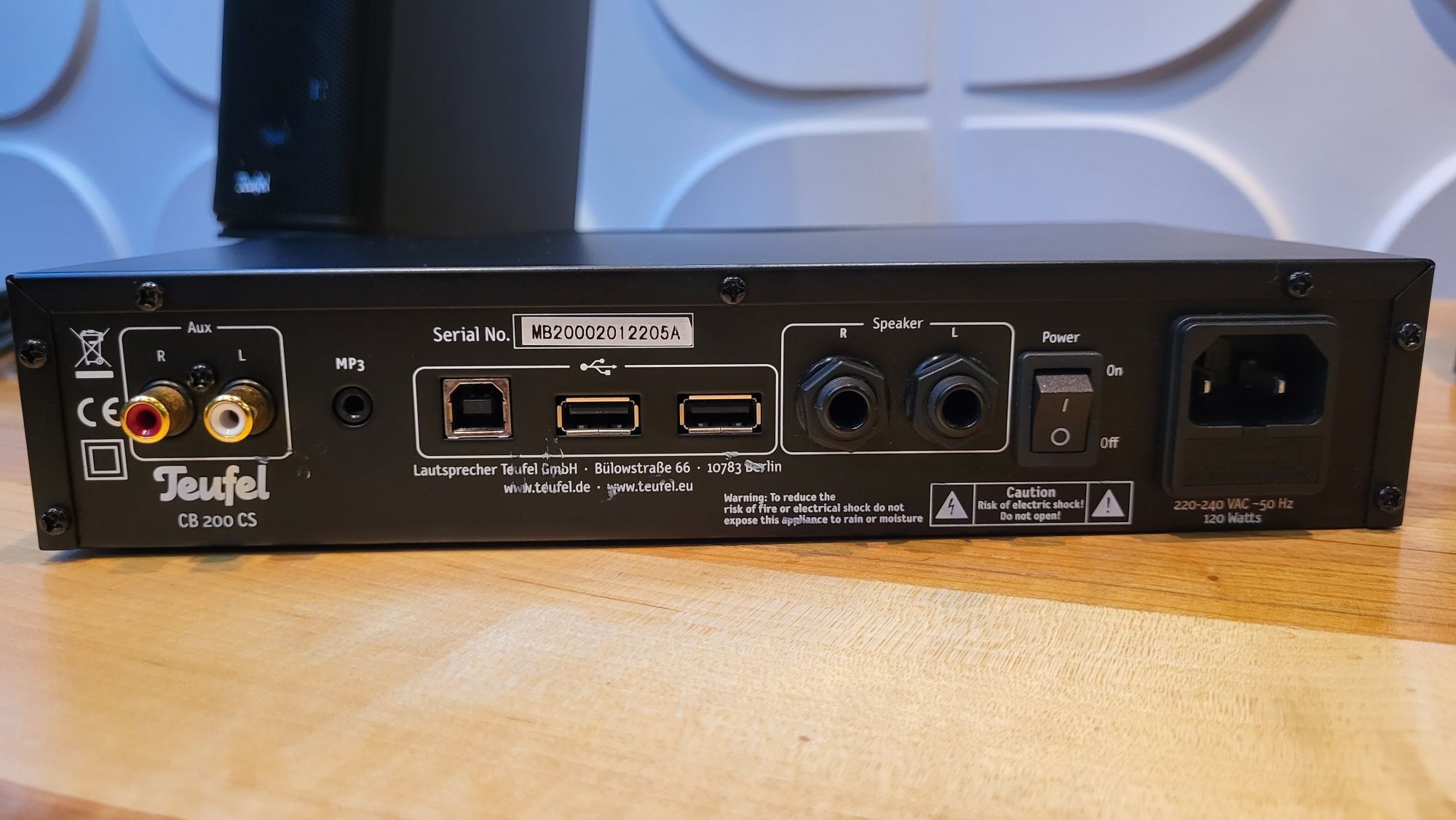 Teufel cb 200 цап підсилювач з колонками