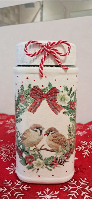 szklany pojemnik cukierki ciastka