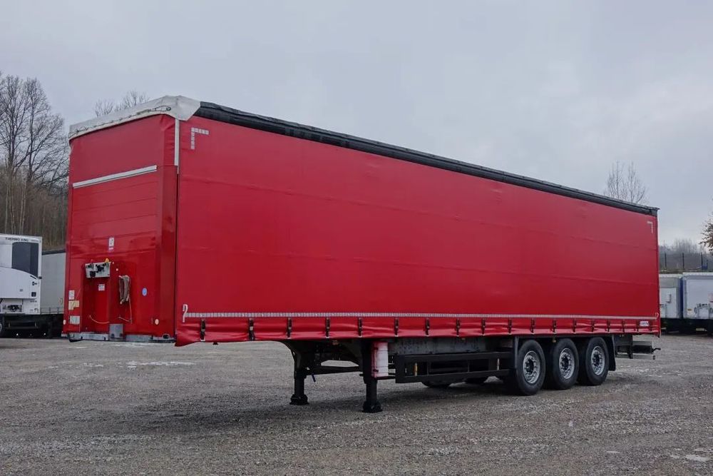 Schmitz Cargobull FIRANKA / STANDARD / OSIE SCHMITZ / NOWE PLANDEKI / OCYNK/ KOSZ NA KOŁO ZAPASOWE  Sprowadzona / Serwisowana