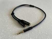 Кабель Vention Audio 3.5 мм M 4pin F Type (BBVBY) 0.3 м