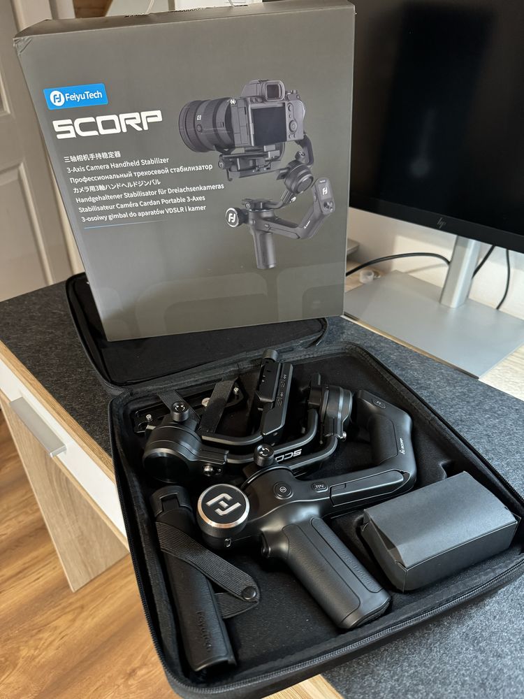 Gimbal FEIYUTECH F2 Scorp jak Dji Ronin RS 1000 zł taniej!